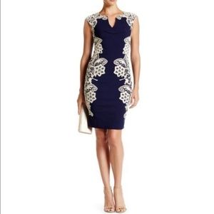 NWT Modcloth London Dress Comp lace sheath dress